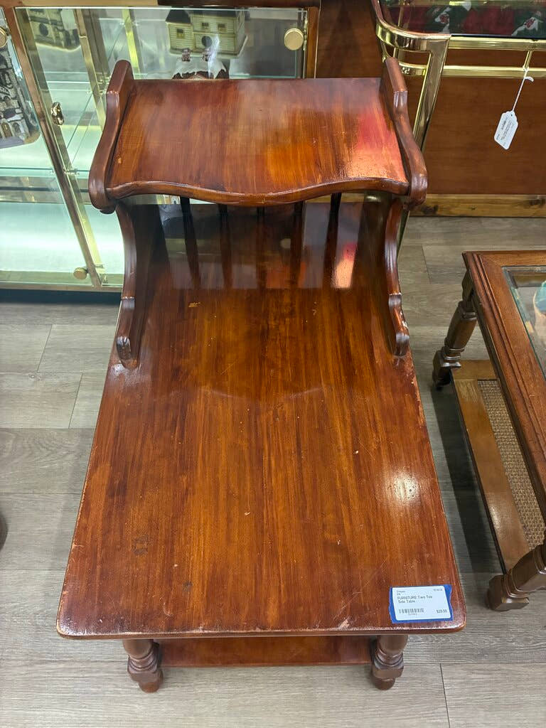 Two Teir Side Table