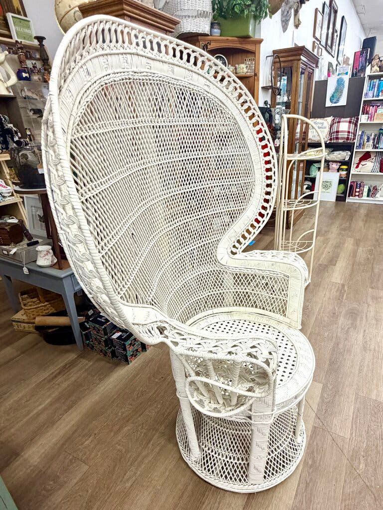 Peacock Rattan chair
