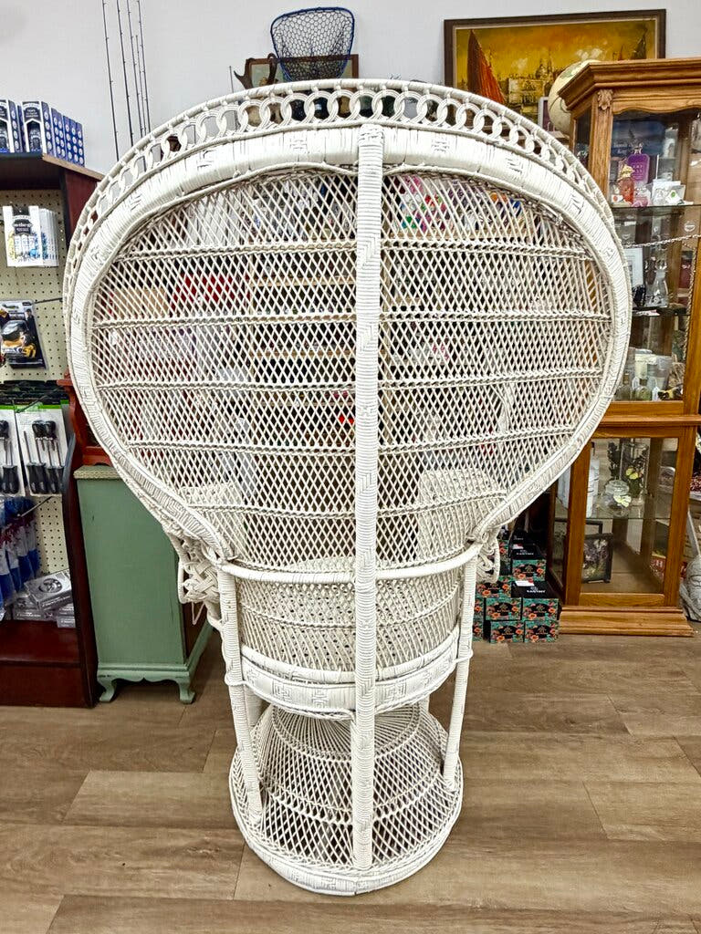 Peacock Rattan chair