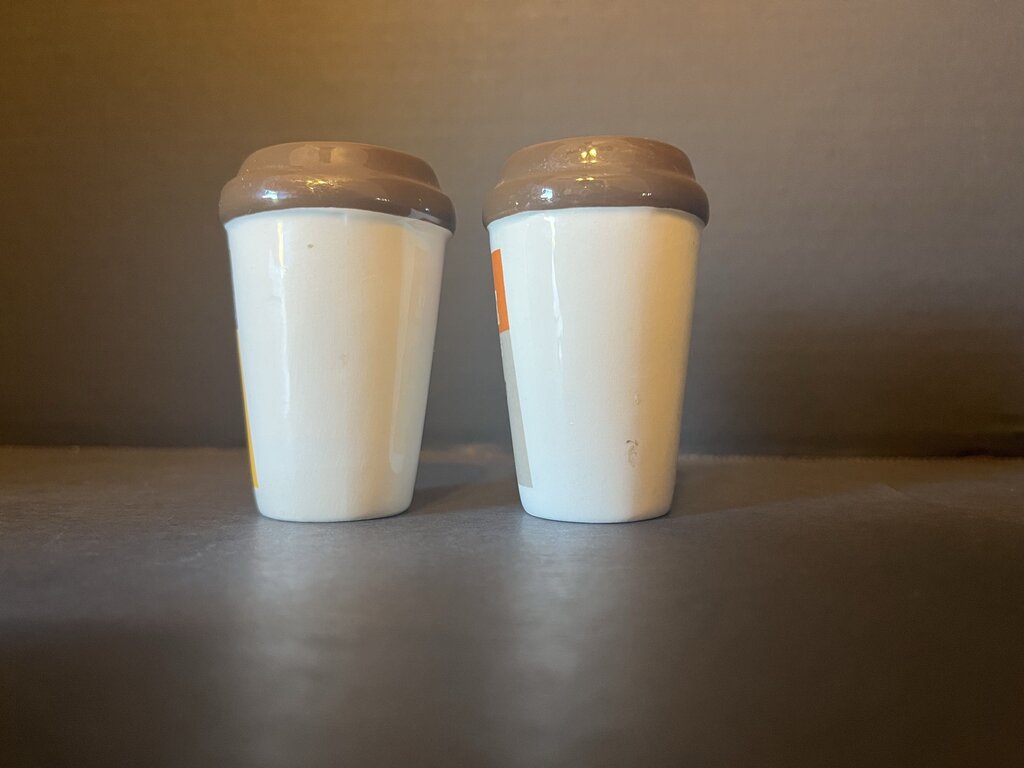 Coffee Themed Salt and Pepper Shakers