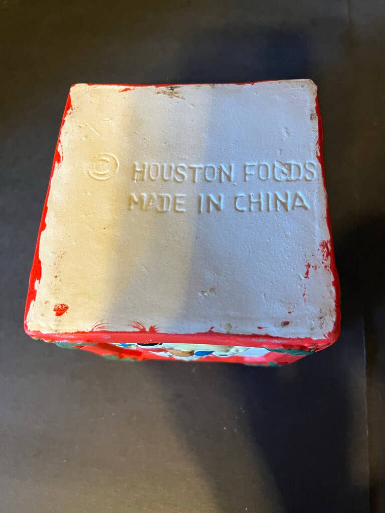 Houston Foods Christmas Planter – Santa & Toy Soldier