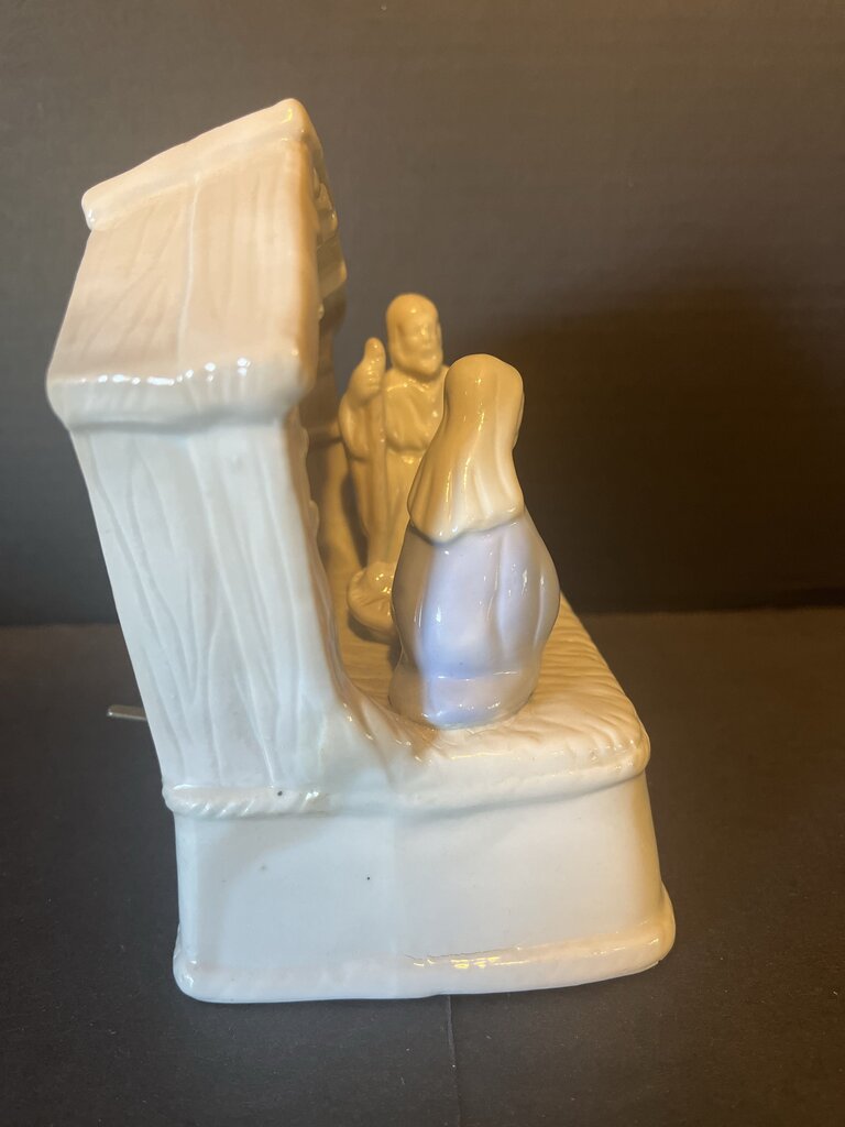 Vintage Ceramic Nativity Scene