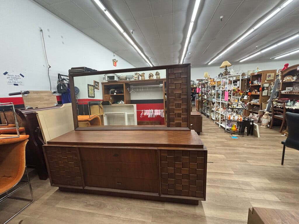 Paul Evans/ Laszlo Dresser w/ Mirror