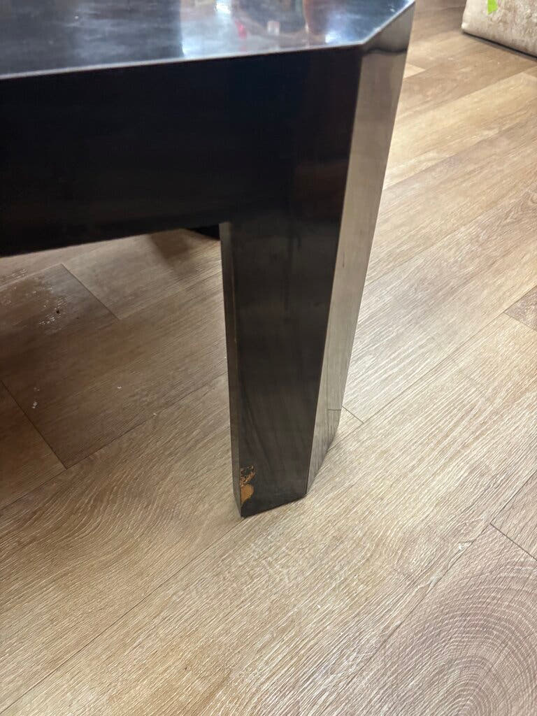 Black Lacquer Coffee Table - AS IS