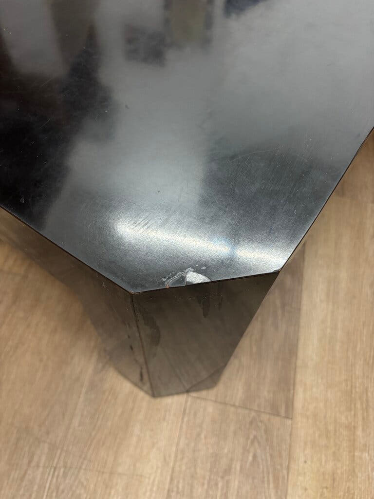 Black Lacquer Coffee Table - AS IS