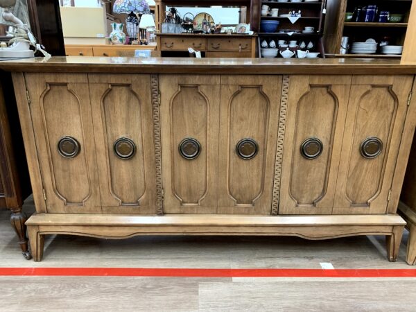 Vintage Dining Room Hutch & Buffet Set - Image 4