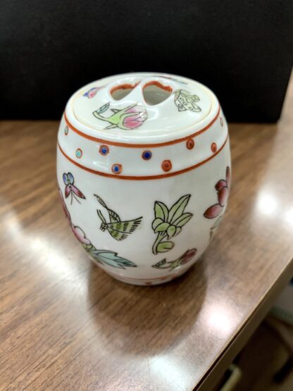 Vintage Hand Painted Container - Image 2