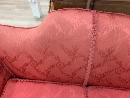 Vintage Red Sofa - Image 6