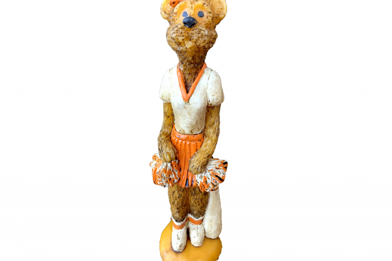 Cheerleader Bear Candlepng